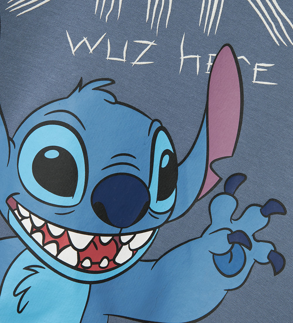 Name It Sweatshirt - NmmNeil - Disney Stitch - Flint Stone w. Pr