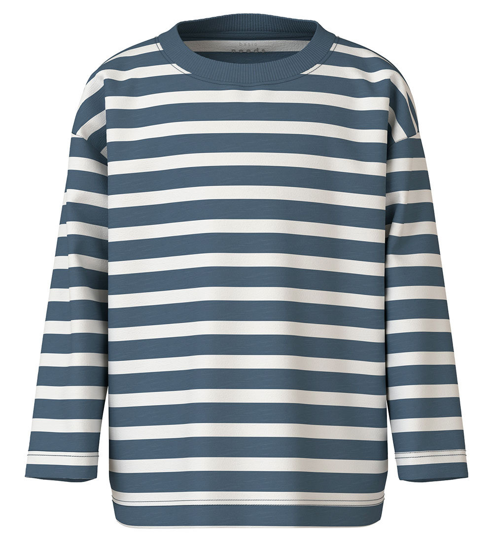 Name It Bluse - NmmVaksel - China Blue/Cloud Tänzerin