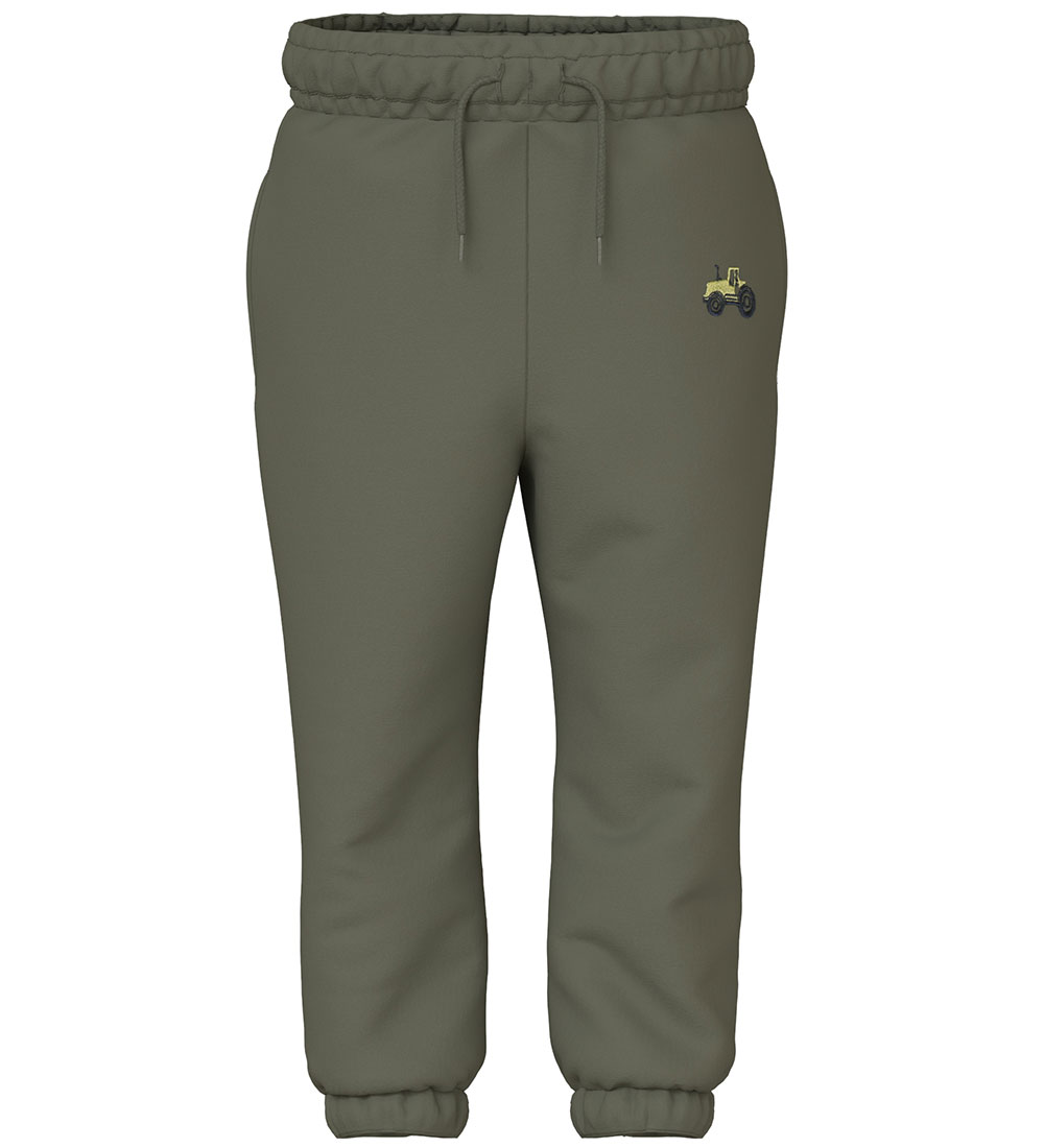 Name It Sweatpants - NmmVallen - Dusty Olive/Tractor