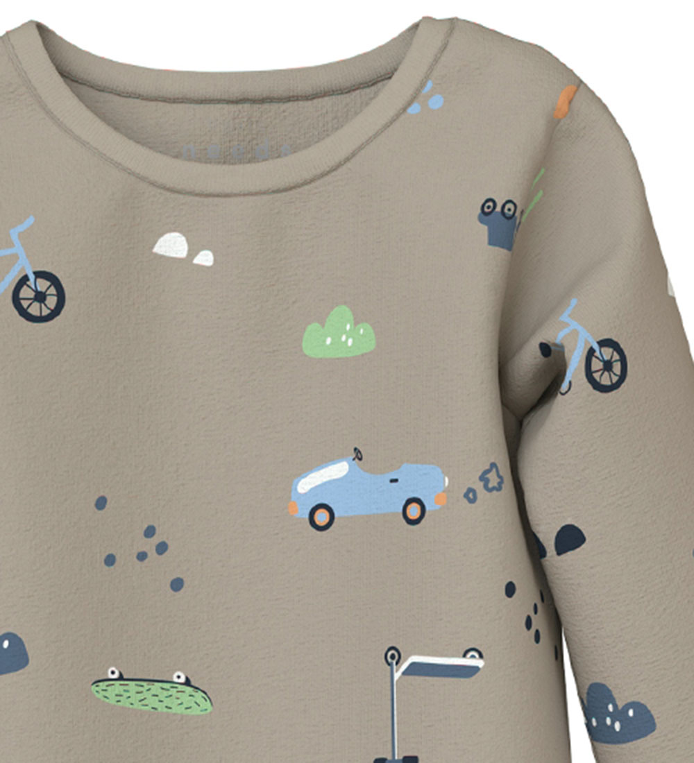 Name It Body L/æ - NbmVroels - Pure Cashmere/Cars And sykler