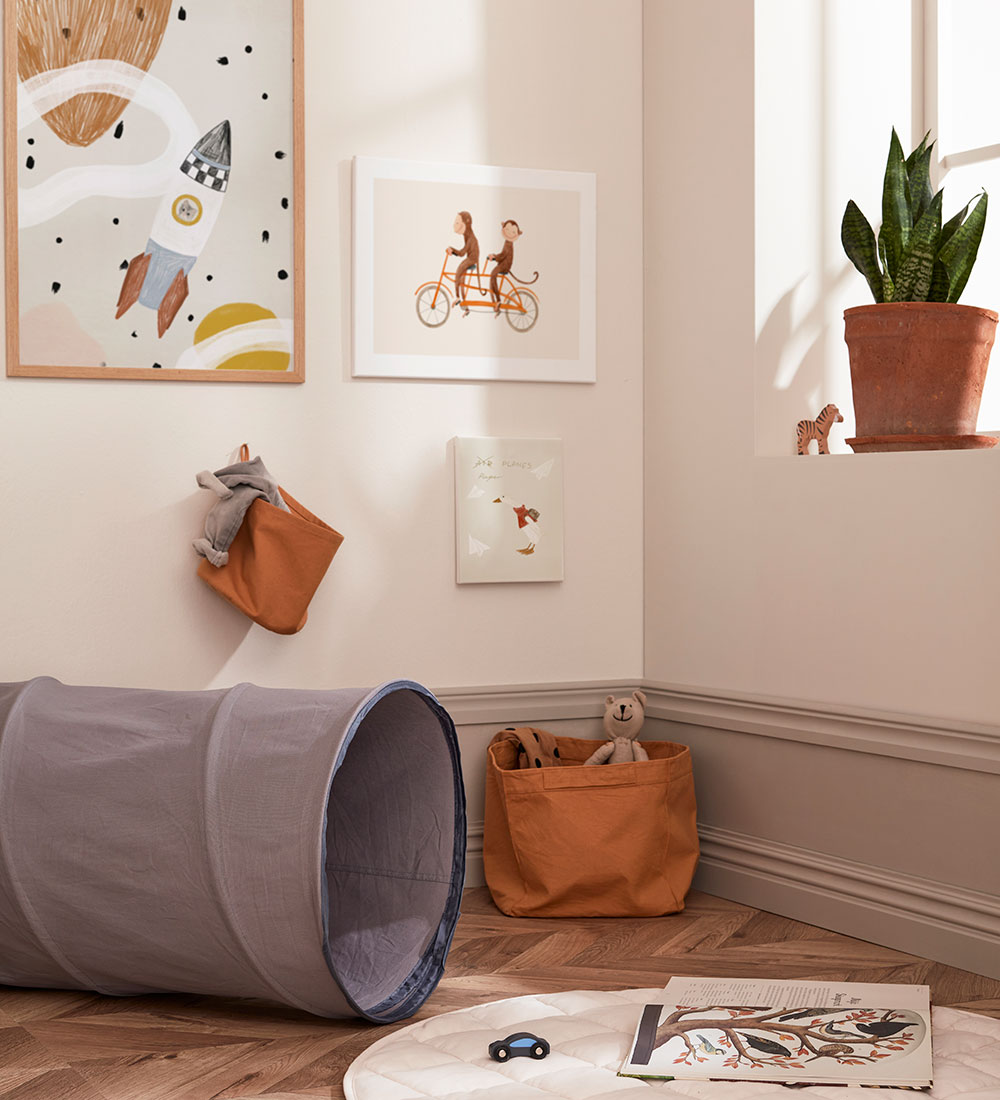 Kids Concept Play tunnel - 180 cm - Grey