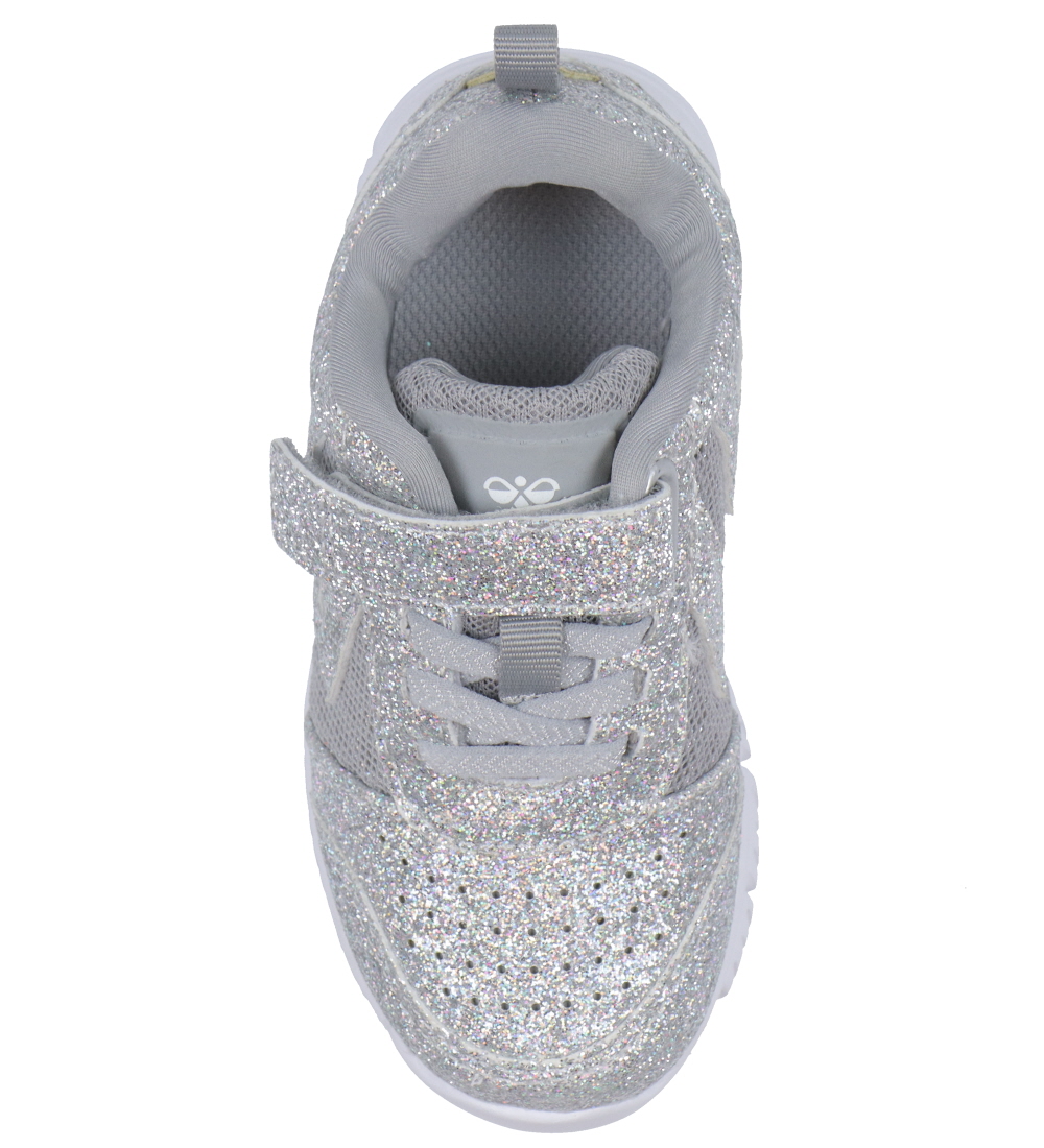 Hummel Skór - Crosslite DOT4 Glitter Jr - Silfur