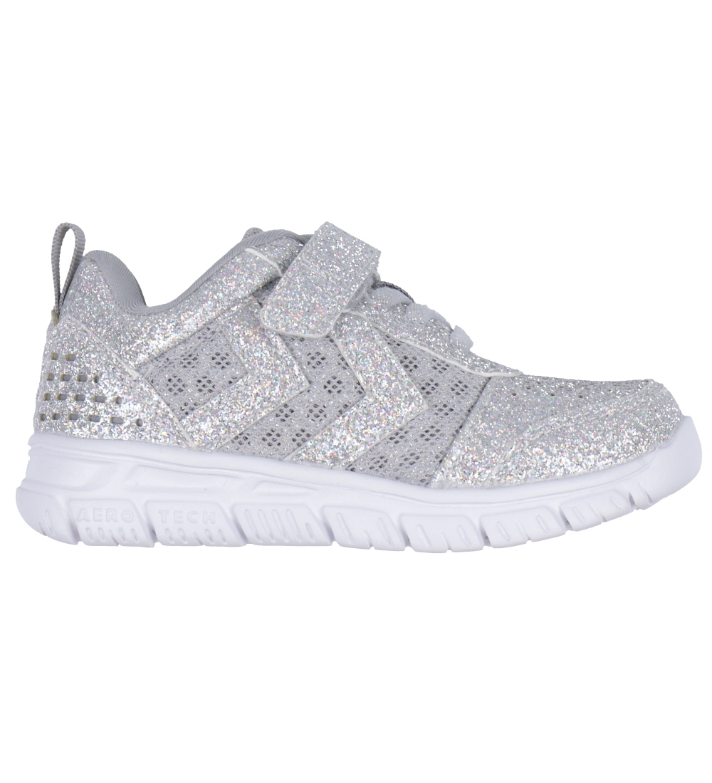 Hummel Skór - Crosslite DOT4 Glitter Jr - Silfur