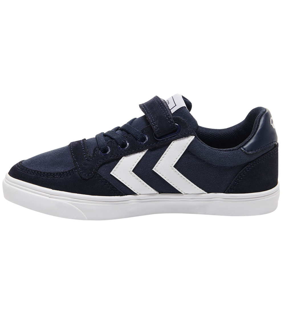 Hummel Skór - Slimmer Stadil Low Jr - Dress Blue