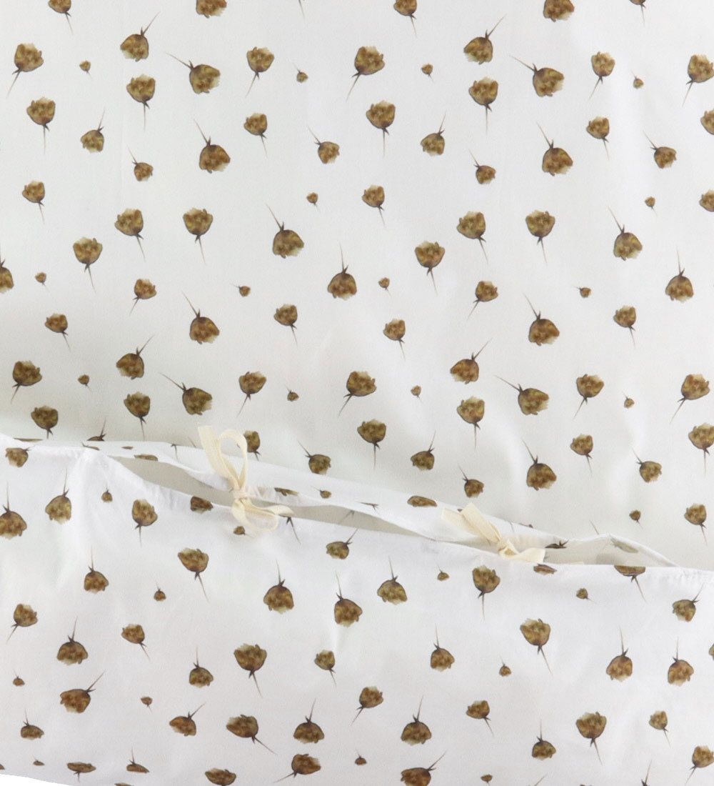 Nørgaard Madsens Bedding - Junior - White w. Flowers