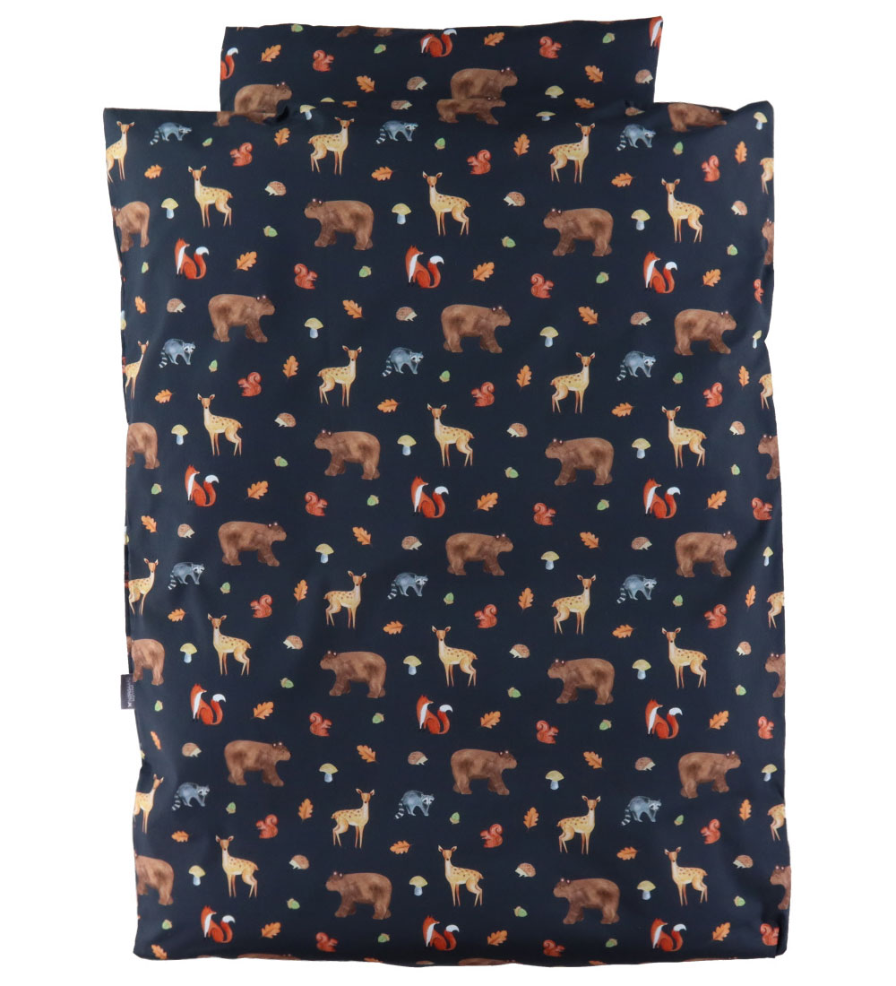 Nørgaard Madsens Bedding - Junior - Navy w. Animals of the fores