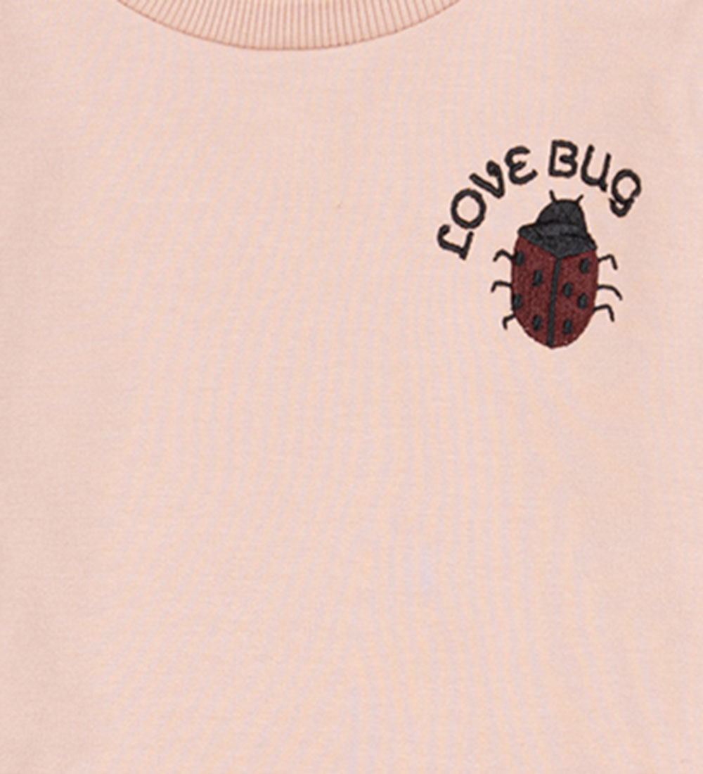 The New Siblings Sweatshirt - TnsMaren - Adobe Rose w. Ladybug