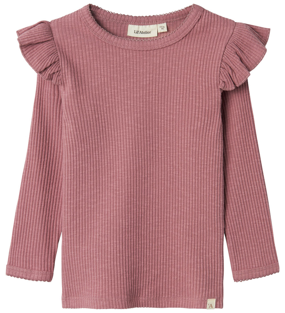 Lil' Atelier Bluse - Rib - NmfRaja - Nostalgie Rose