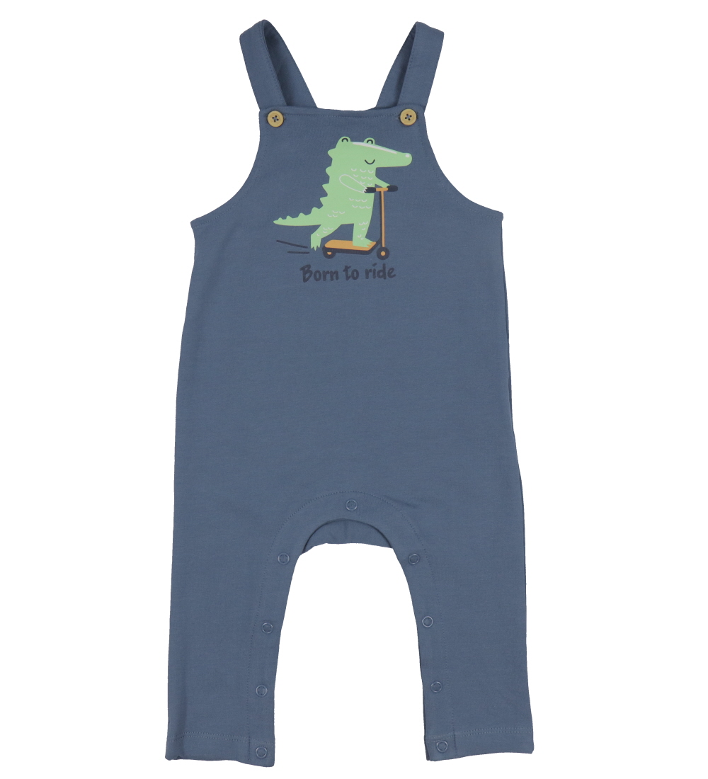 Name It Overalls - NbmVonne - China Blue/Born To Ride