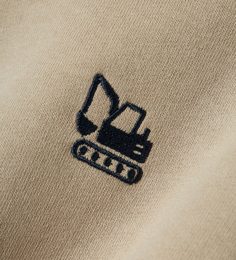 Name It Sweatshirt - NmmVallen - Puur kasjmier/graafmachine m. P