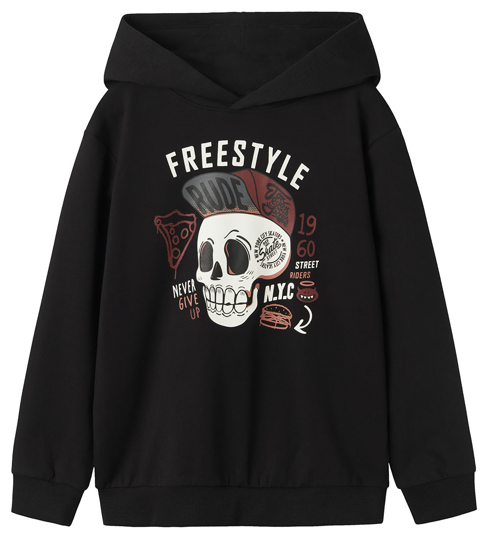 Name It Hoodie - NkmTuduke - Black