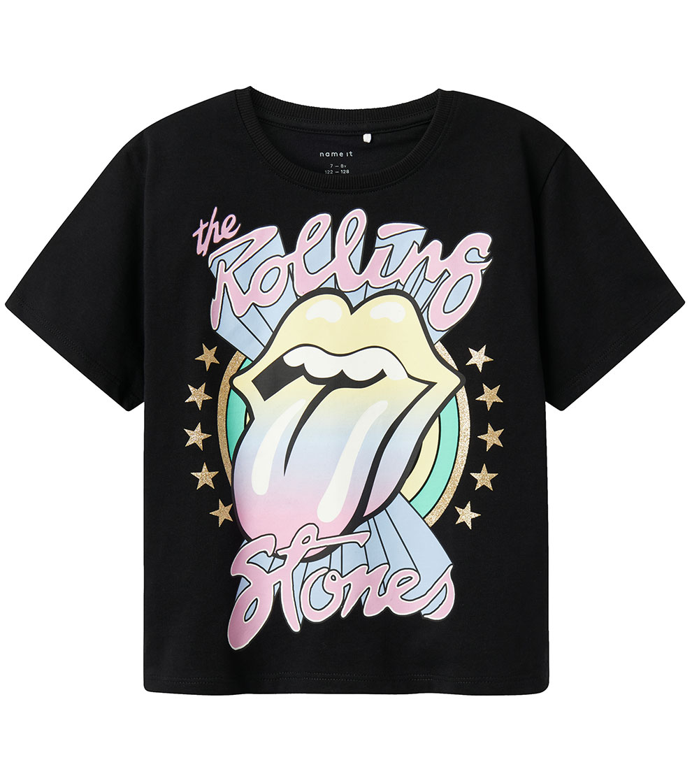 Name It T-paita - NkfDysa Rollings - Musta