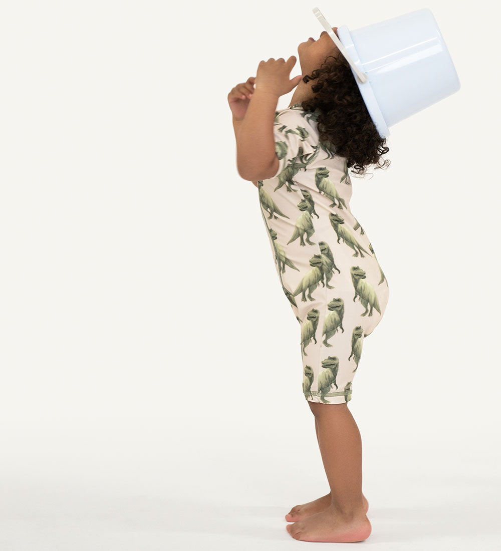 Hust and Claire Coverall Swimsuit - Makki - UV50+ - Seagrass w.