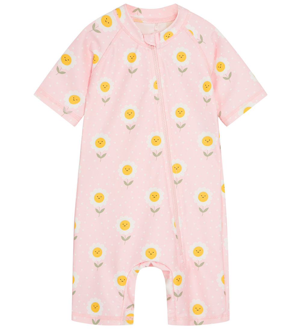 Hust and Claire Coverall Swimsuit - Makki - UV50+ - Icy Pink