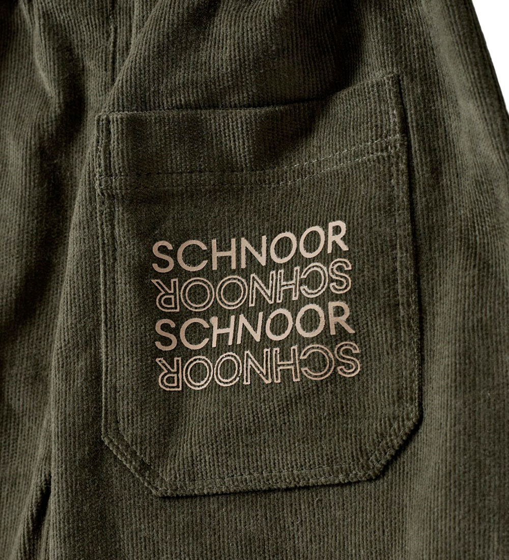 Sofie Schnoor Corduroy Trousers - Askersb - Forest Green
