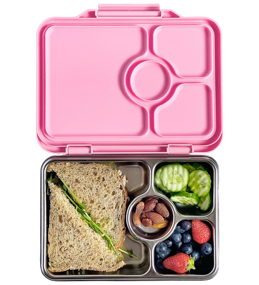 Yumbox Nestisbox M. 4 Rum - Bento Steel - Versailles Bleikt
