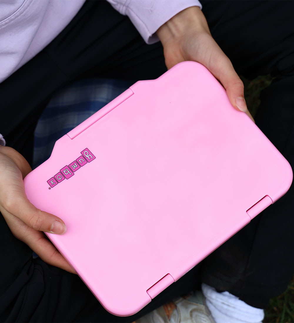 Yumbox Nestisbox M. 4 Rum - Bento Steel - Versailles Bleikt