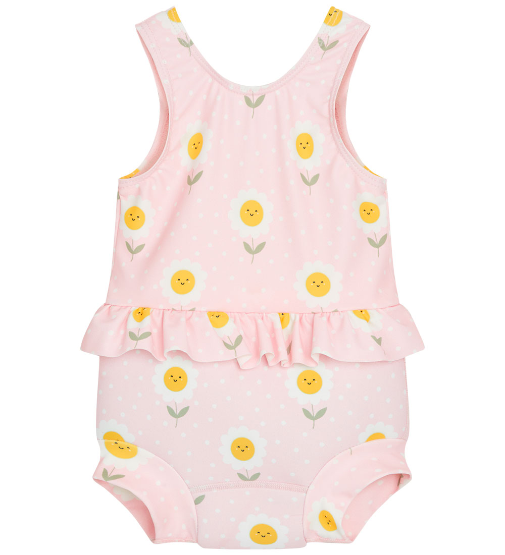 Hust and Claire Swimsuit w. Swim Diaper - Maddie - UV50+ - Icy P