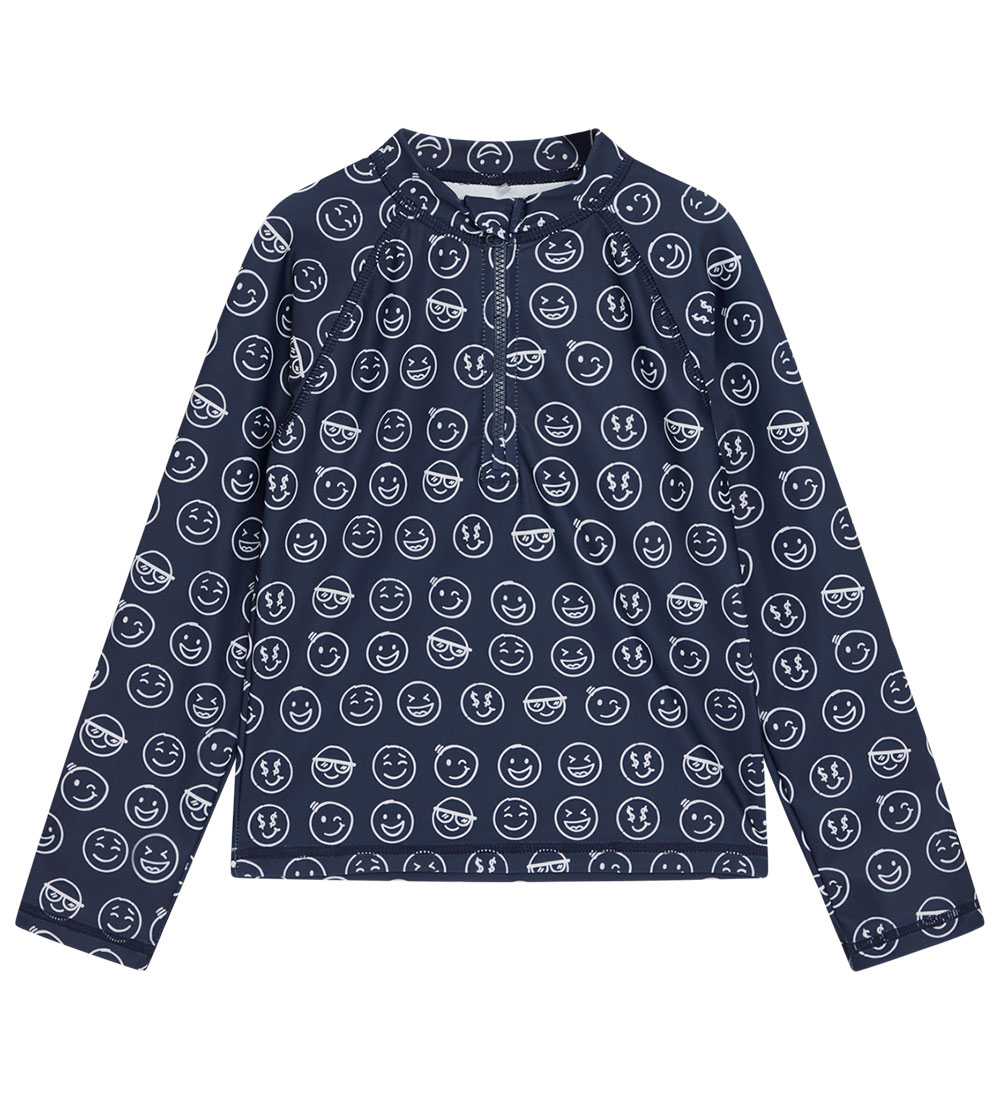 Hust and Claire Zwemtop - Maiak - UV50+ - Blauw