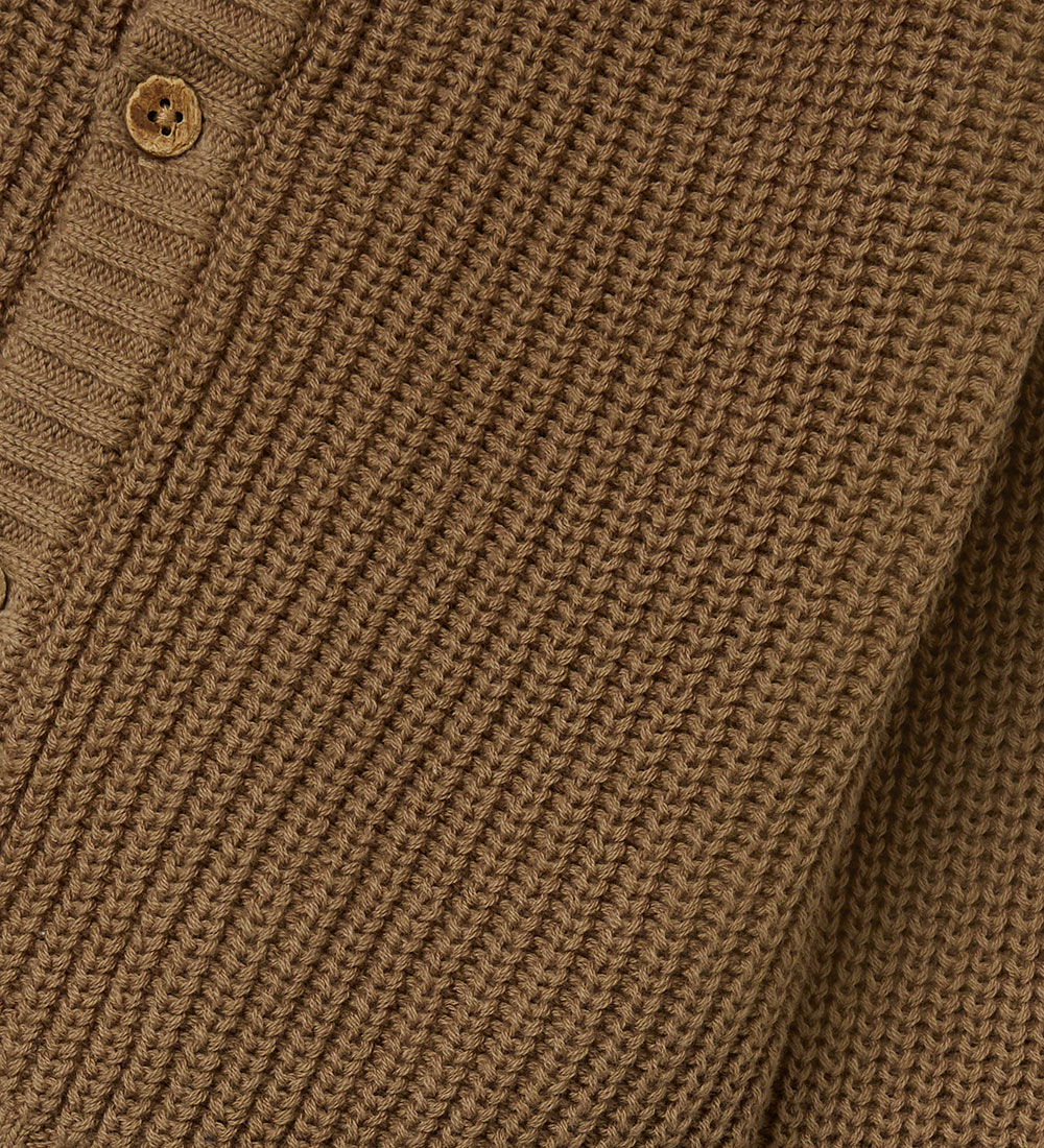 Lil' Atelier Cardigan - Knitted - NmnEmlen - Sepia Tint