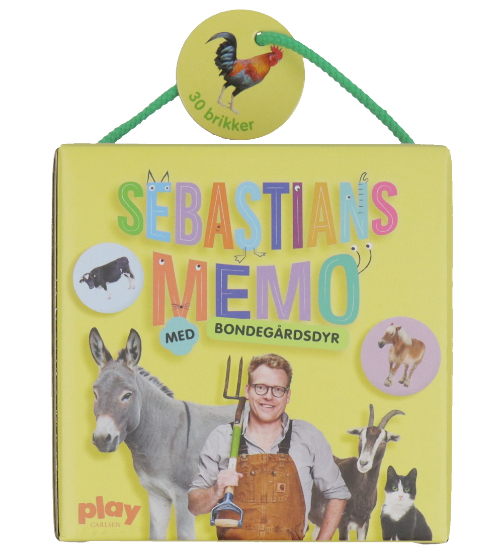 Jeu de Mémoire Forlaget Carlsen - Memo de Sebastian avec Animaux