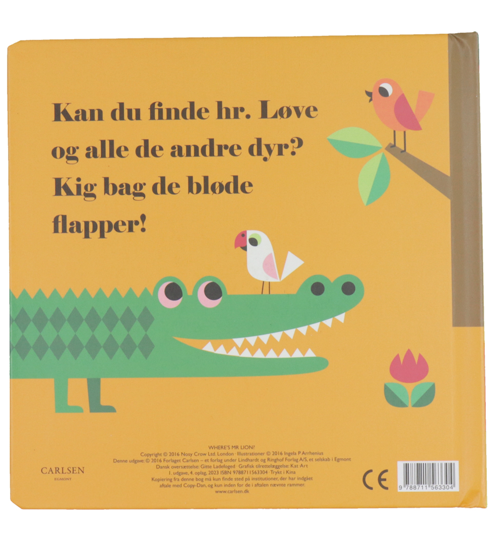 Forlaget Carlsen Bilderbuch m. Flapper - Wo ist Herr Løve?