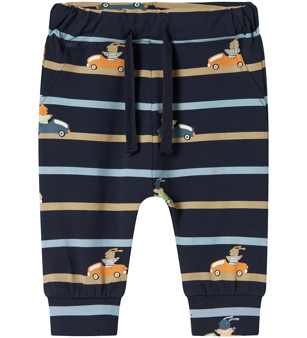 Name It Trousers - NbmVroels - Navy Blazer/Animals In Cars