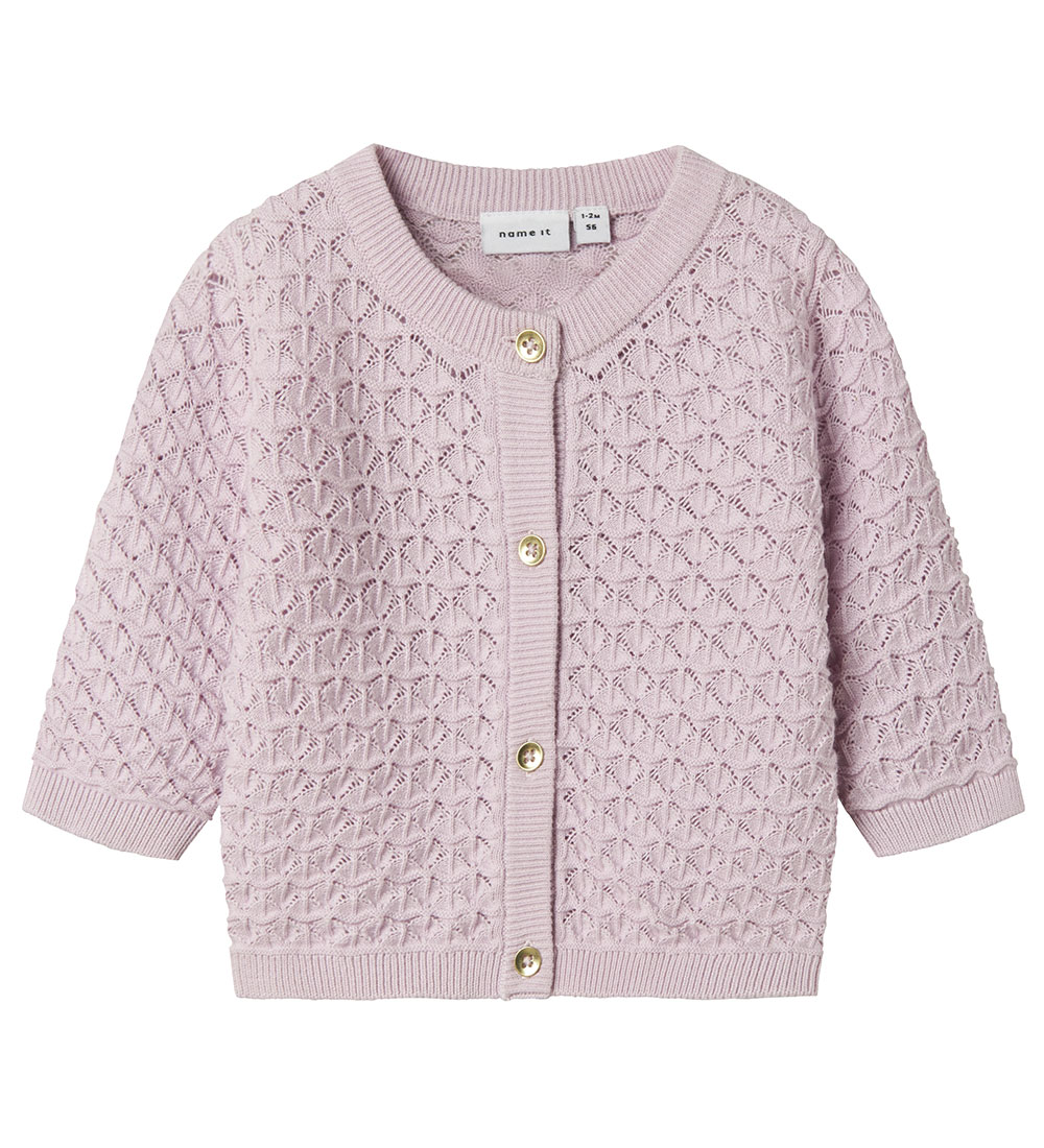 Name It Cardigan - NbfTatine - Knitted - Winsome Orchid