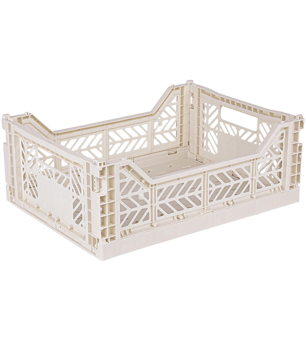 Aykasa Foldable Box - 40x30x15 cm - Midi - Coconut Milk