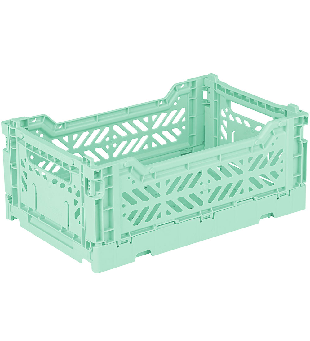 Aykasa Foldable Box - 27x17x11 cm - Mini - Warm Mint