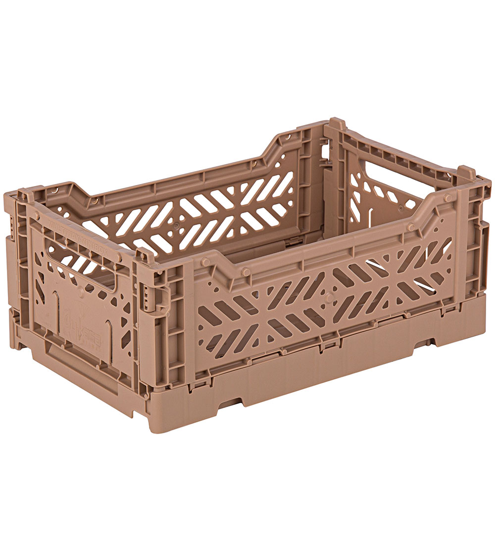 Aykasa Sammenleggbar boks - 27x17x11 cm - Mini - Varm Taupe