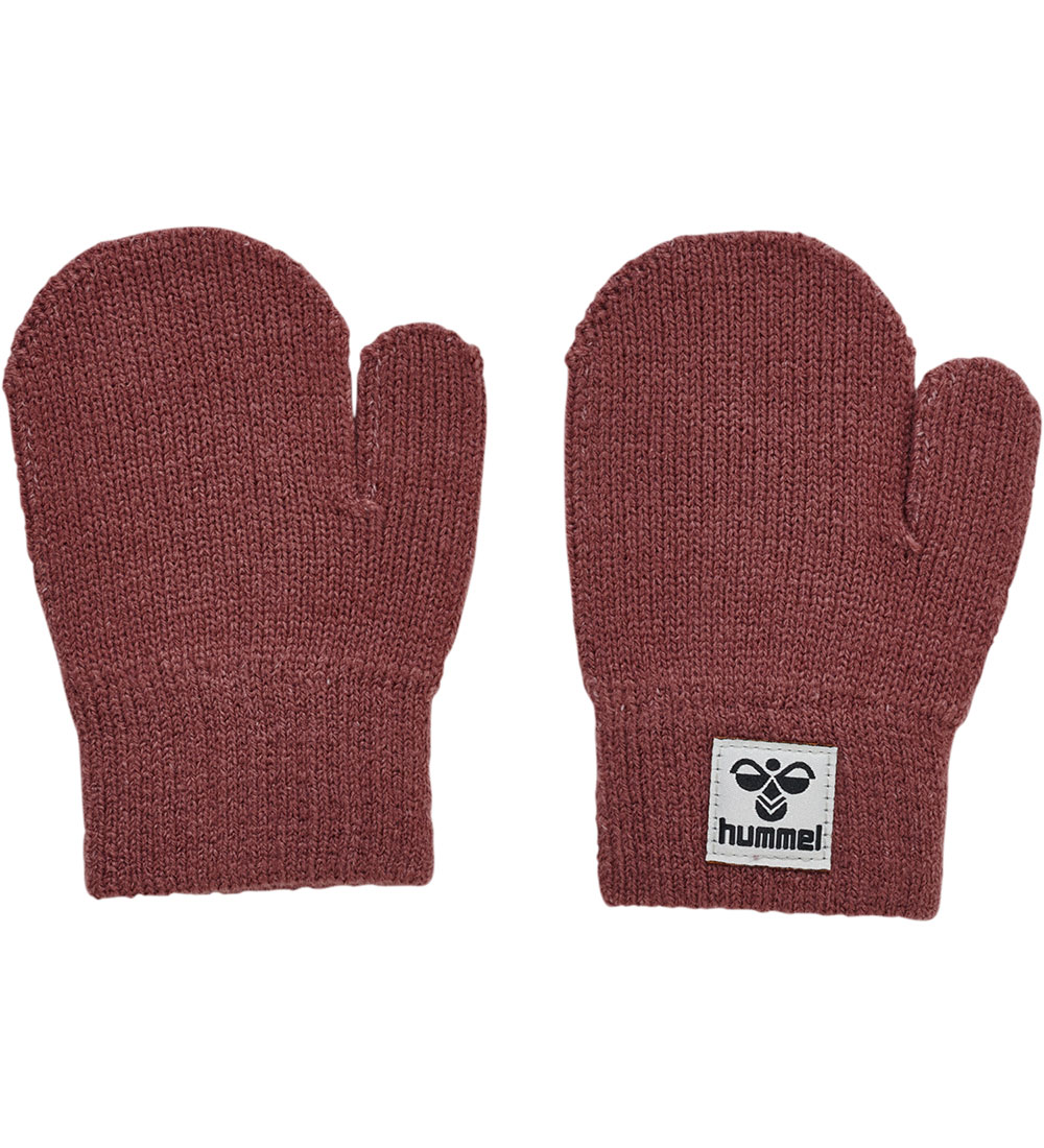 Hummel Mittens - Knitted - hmlDuo - Apple Butter