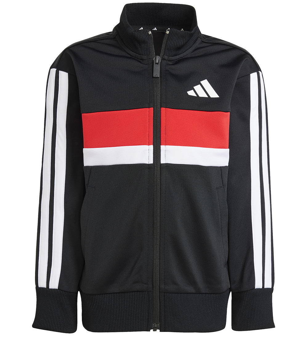 adidas Performance Tracksuit - LK 3S - Black/White/Purrub