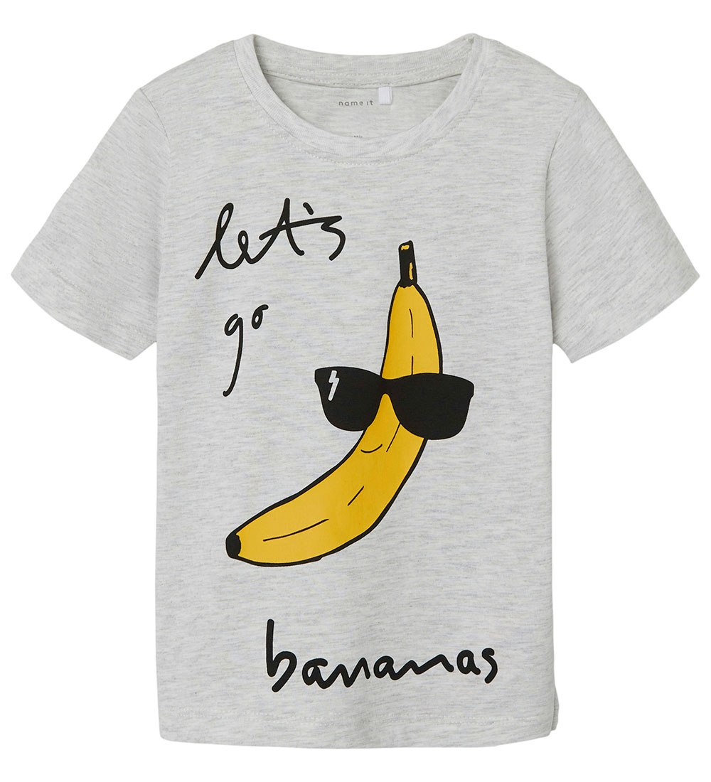T-Shirt Name It - NmmDavid - Gris Chiné