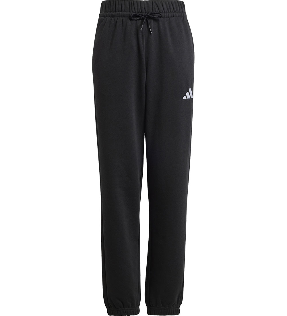 adidas Performance Sweatpants - J SL FL - Black/White