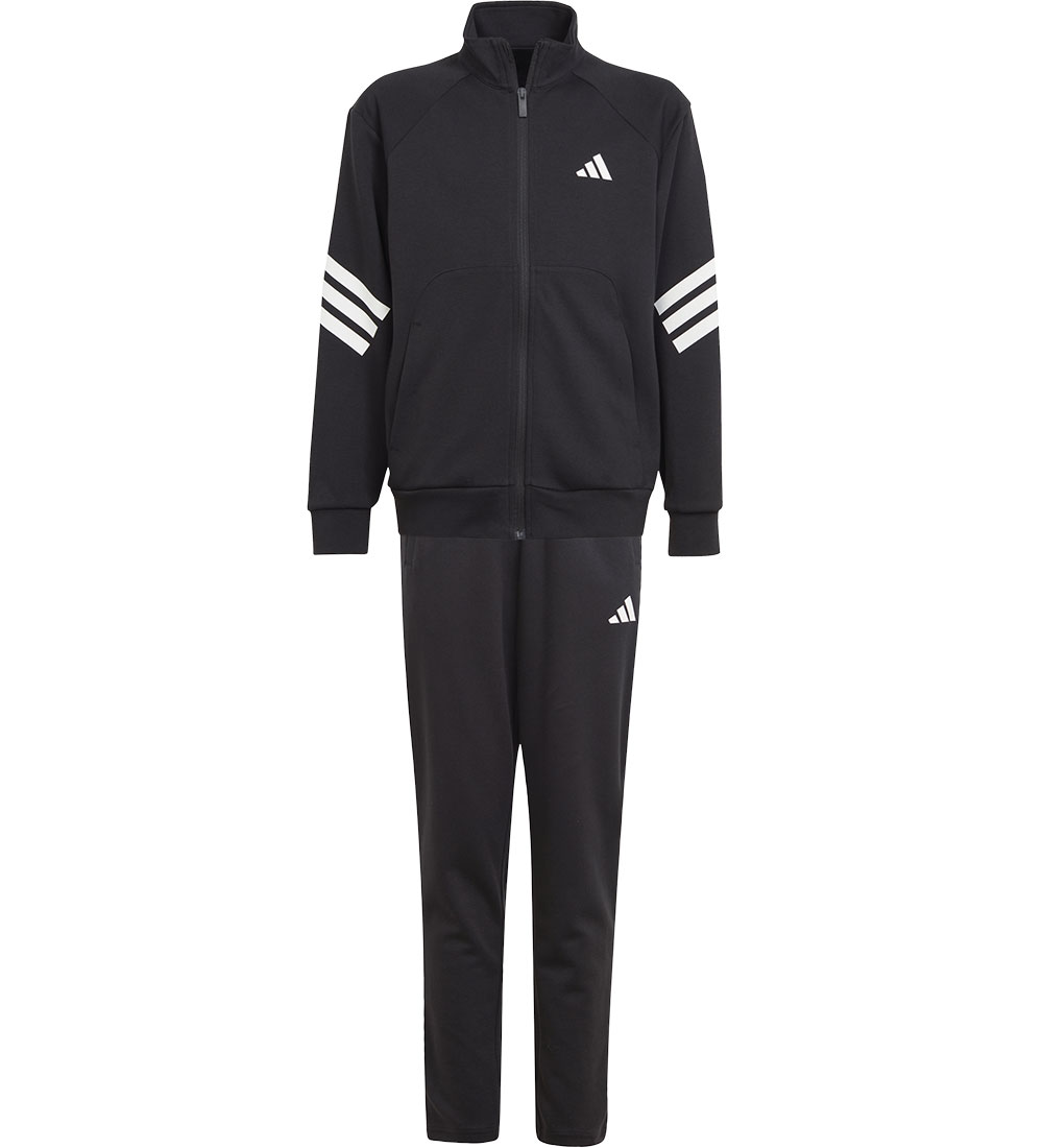 adidas Performance Trainingsanzug - J FI 3S - Black/White