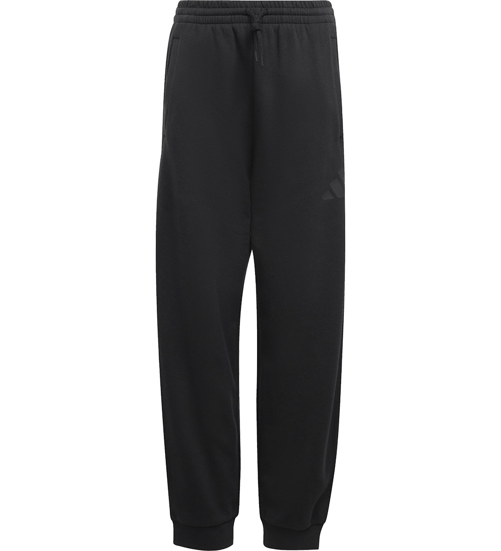 adidas Performance Byxor - J FI Logo - Black/Black