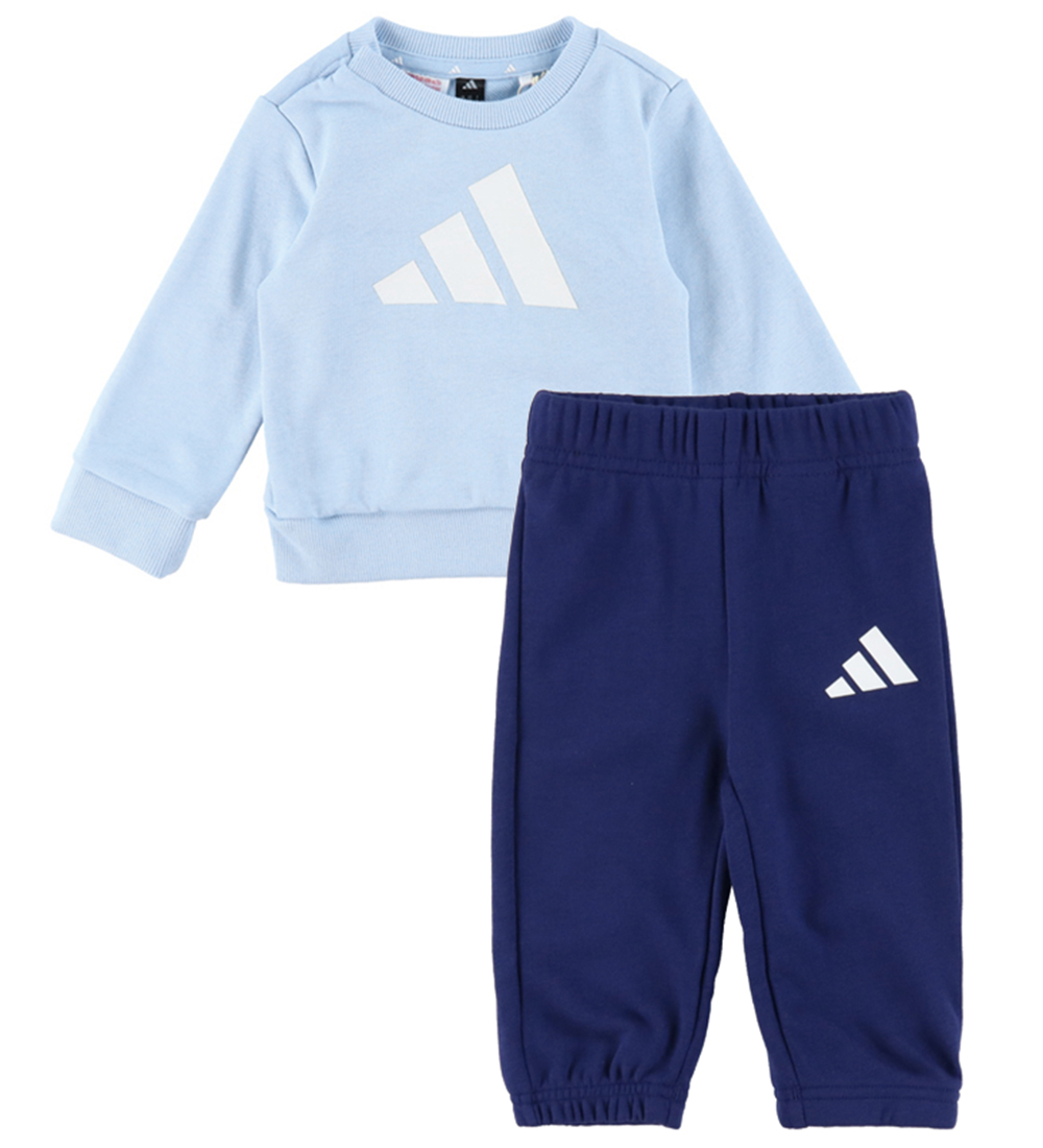 adidas Performance Sweat Set - I BL FT Jog - Globlu/White