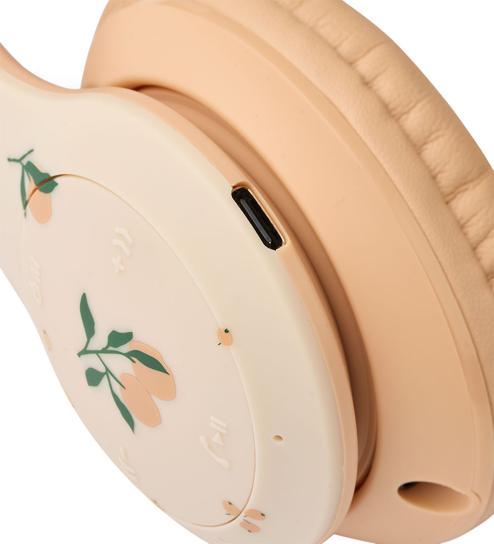 Liewood Headphones - Wireless - Quinn - Peach/Sea Shell
