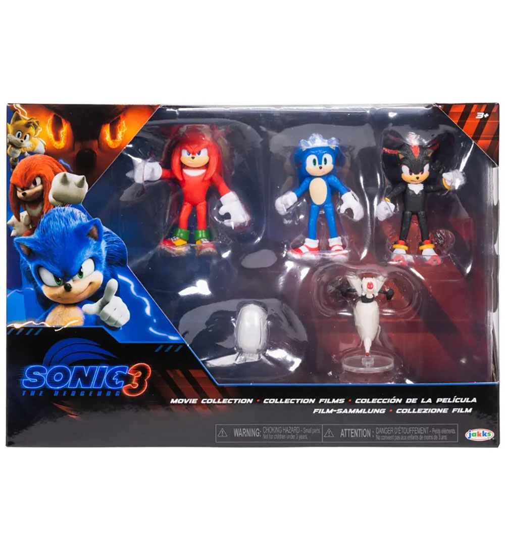 Sonic Toy Figurine - 12.7 cm - 5 pcs - Multi-Pack