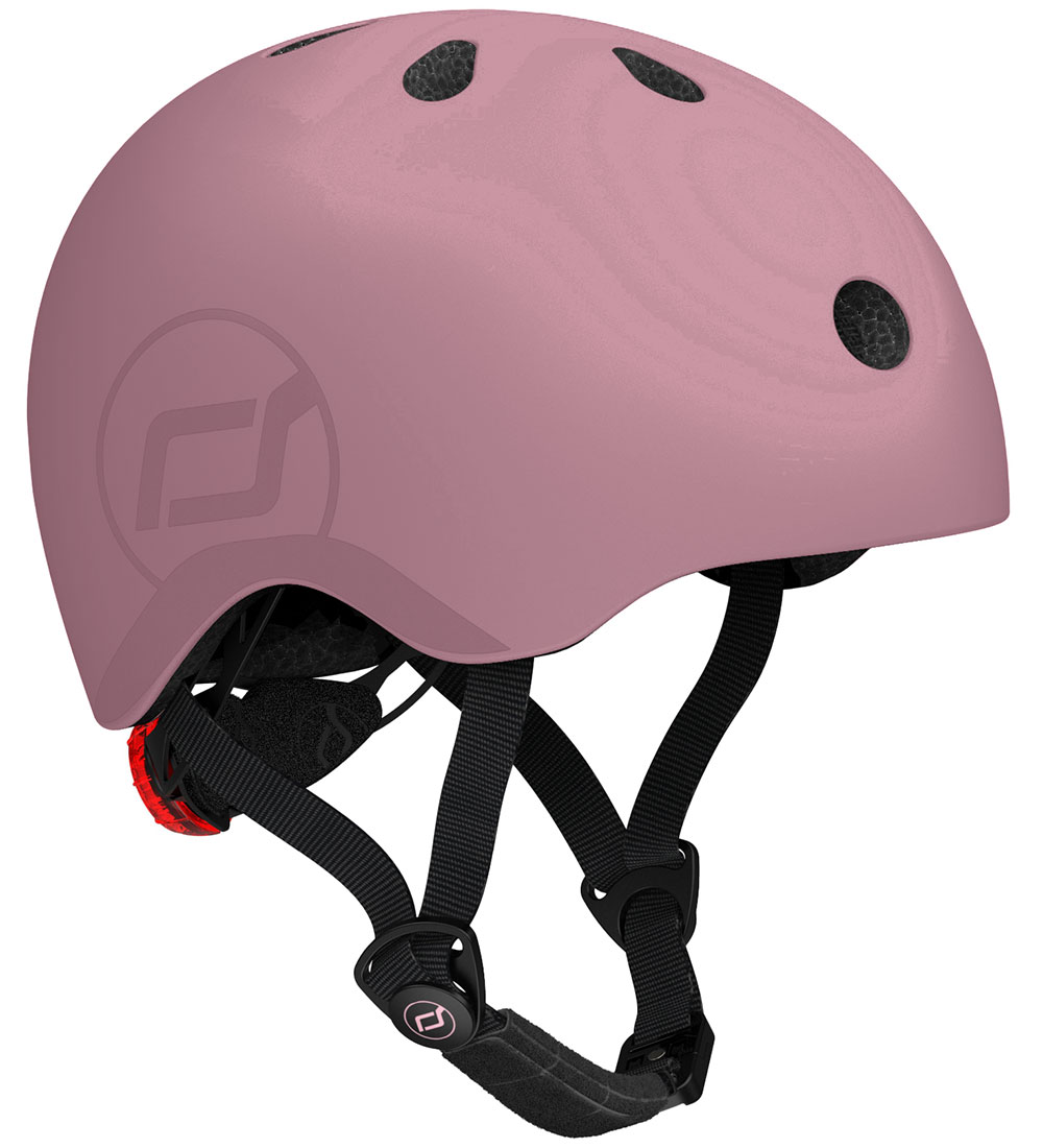 Scoot and Ride Fahrradhelm - S - Wildberry