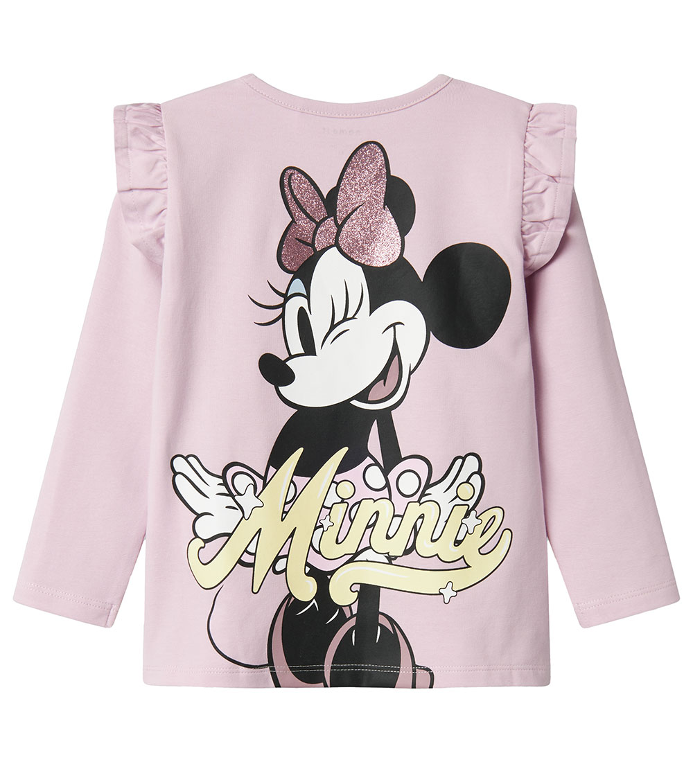 Name It Blouse - NmfDasire - Minnie Mouse - Winesome Orchid