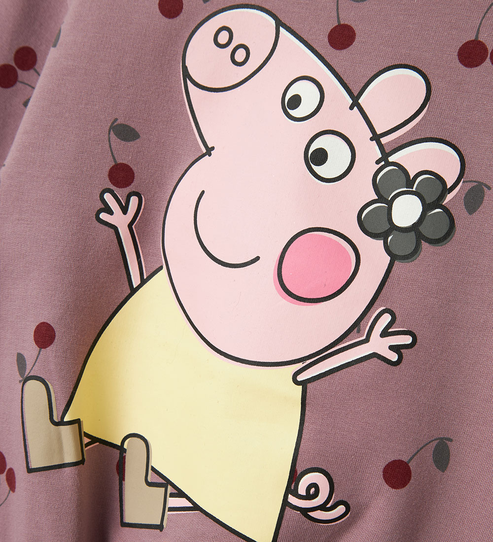 Name It Sweatshirt - NmfDamma - Peppa Wutz - Elderberry