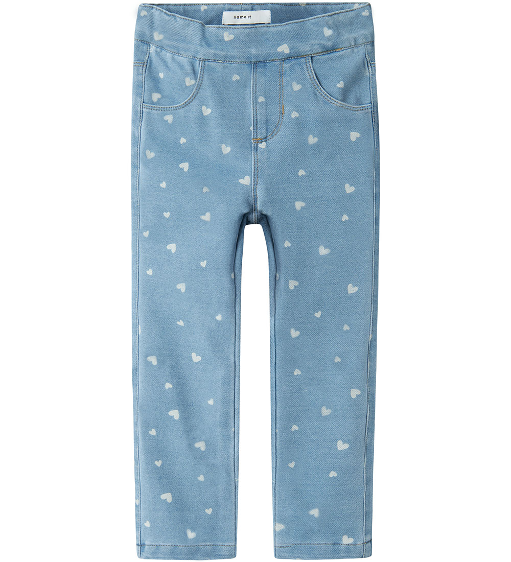 Name It Jeans - NmfSalli - Light Blue Denim/Heart