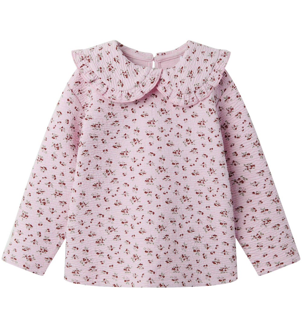 Name It Bluse - NmfTolly - Winsome Orchid m. Blumen
