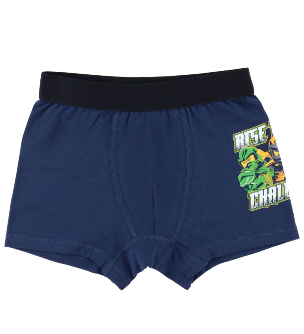 LEGO® Ninjago Boxers - LWAgan - 3-Pack - Dark Navy/Light Blue/G