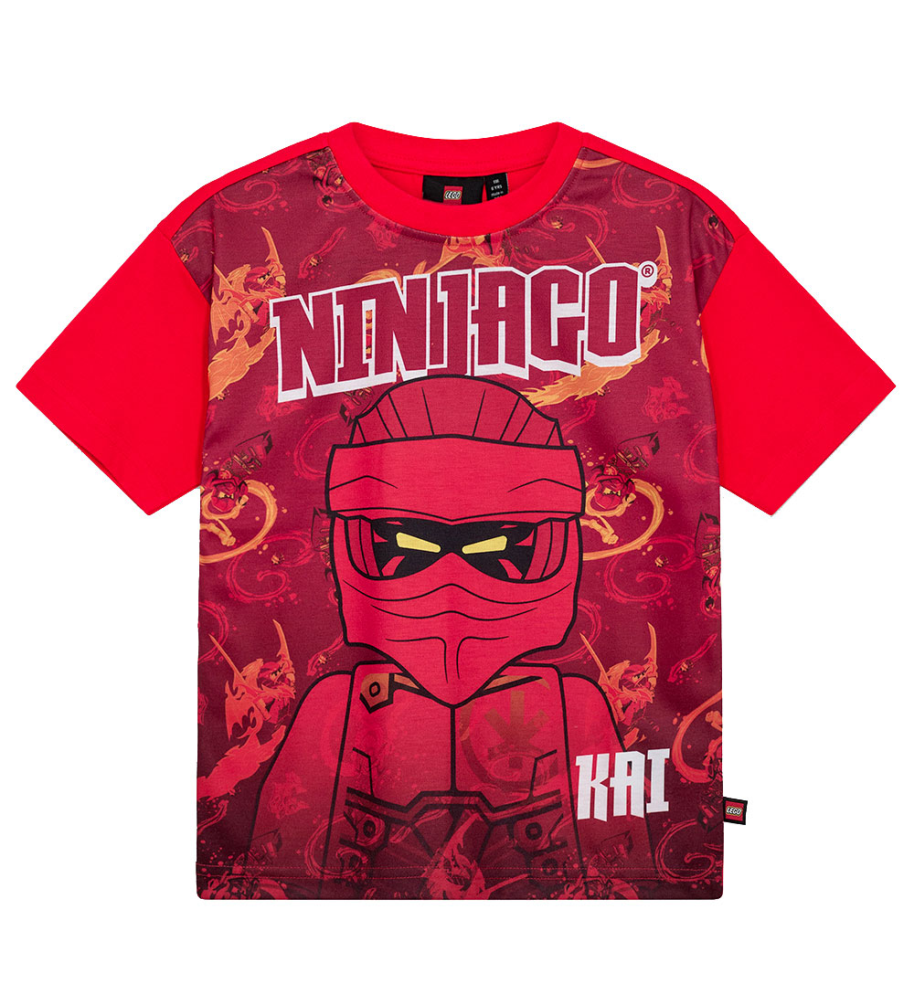 LEGO® Ninjago T-shirt - LWTaffy - Red w. Kai