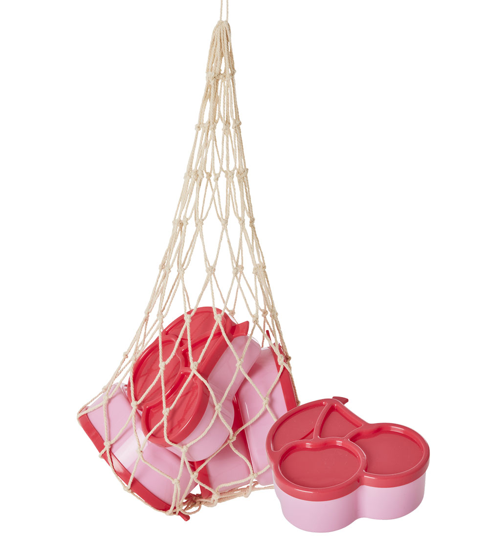 Rice Food container - 4-Pack - Pink/Cherry