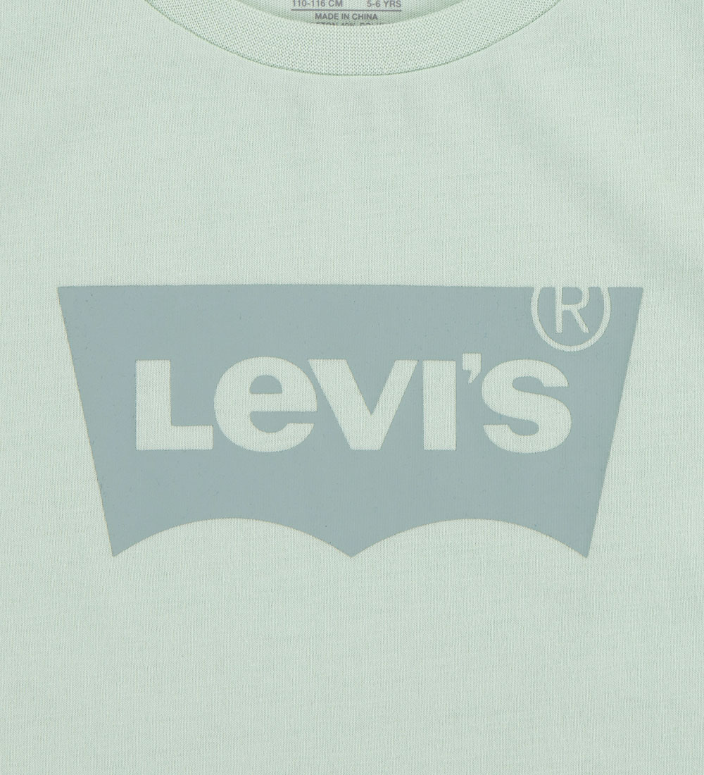 Levis T-shirt - Batwing - Celadon