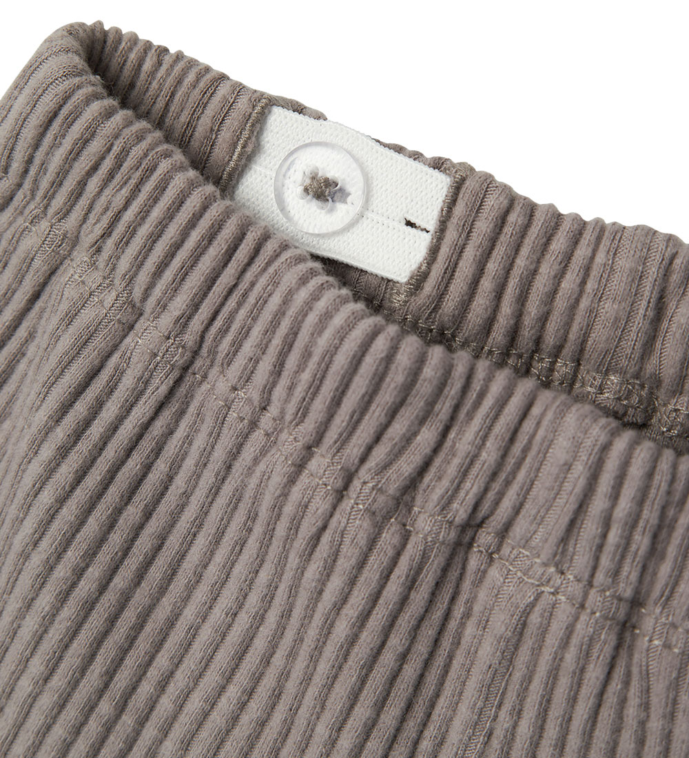 Pantalon Lil' Atelier - Rib - NbmRajo - Silencieux Storm